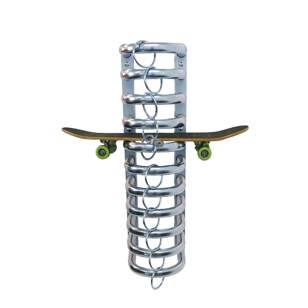 skateboard security rack